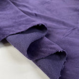 Modal Cotton Velour - Purple