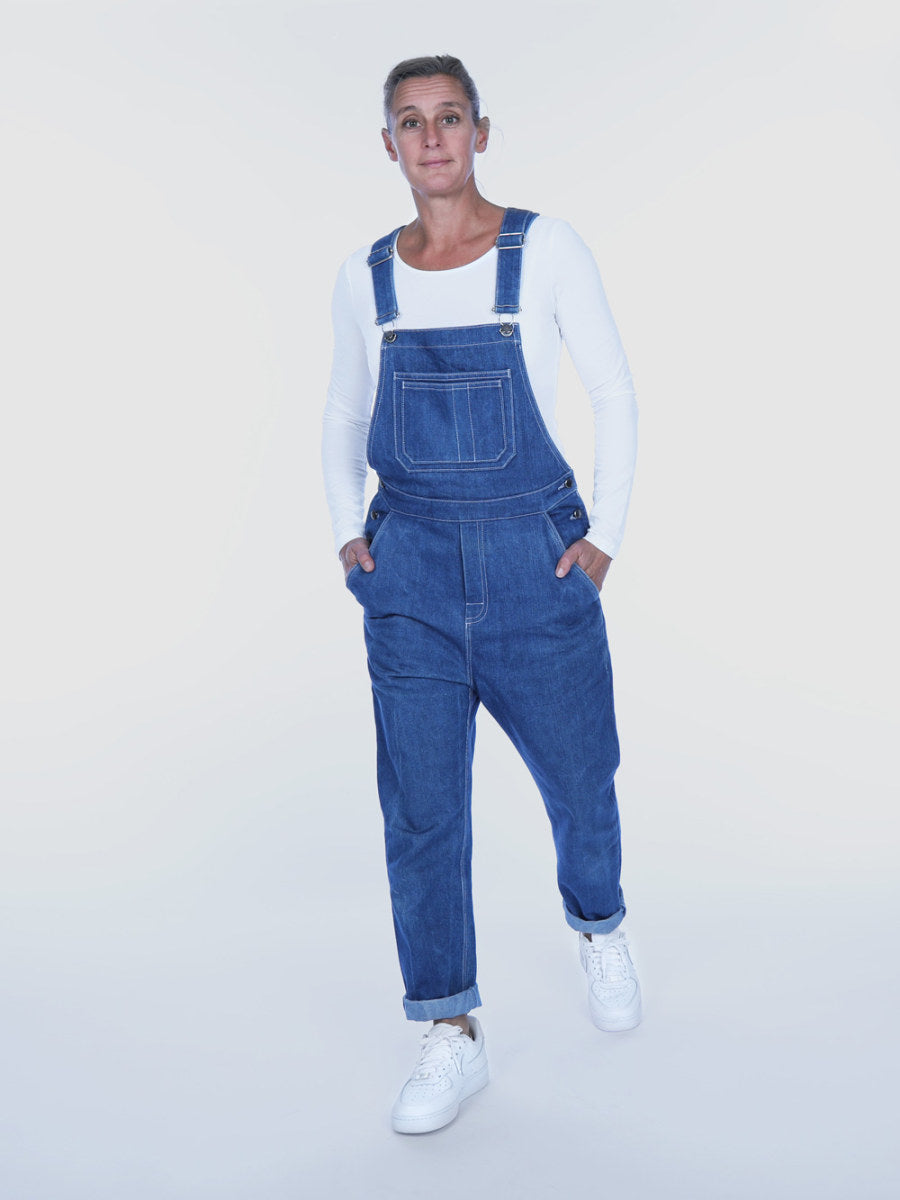 Monsterfabriken - Anna Dungarees Pattern (90-106cm Hip)