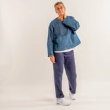 Monsterfabriken - Flora Collarless Overshirt Pattern