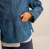 Monsterfabriken - Flora Collarless Overshirt Pattern