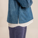 Monsterfabriken - Flora Collarless Overshirt Pattern