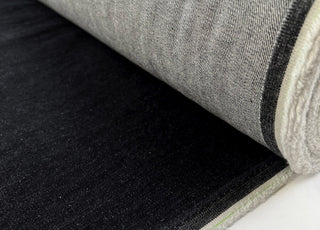 Monza Denim 12 7oz Dark Indigo Cotton Elastane Stretch Woven Trouser Fabric Roll