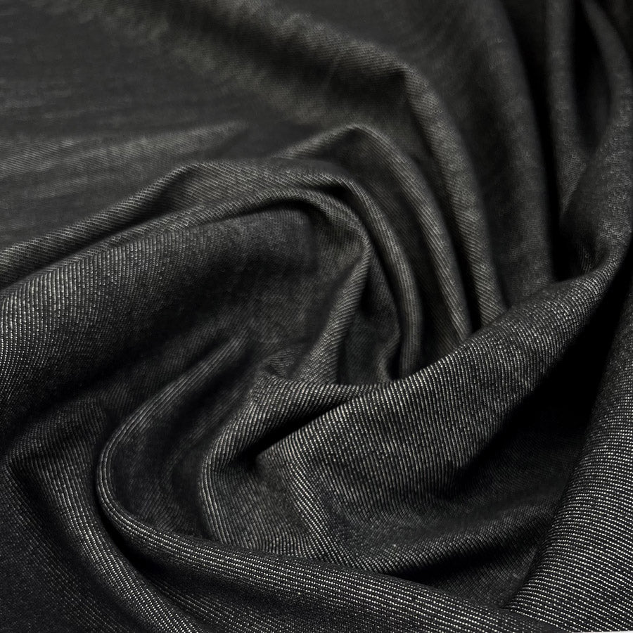 Moretti - 13oz Black Cotton Denim