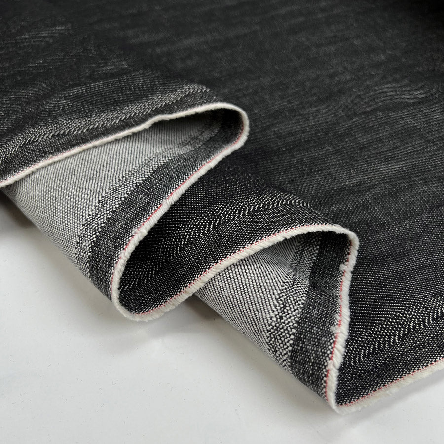 Moretti - 13oz Black Cotton Denim