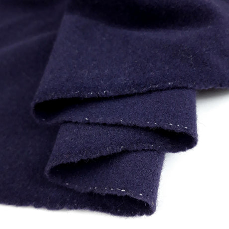 Mouflon Purple Woollen Melton Purple Mouflon Dress Craft Fabric Close Up Fabric Photo