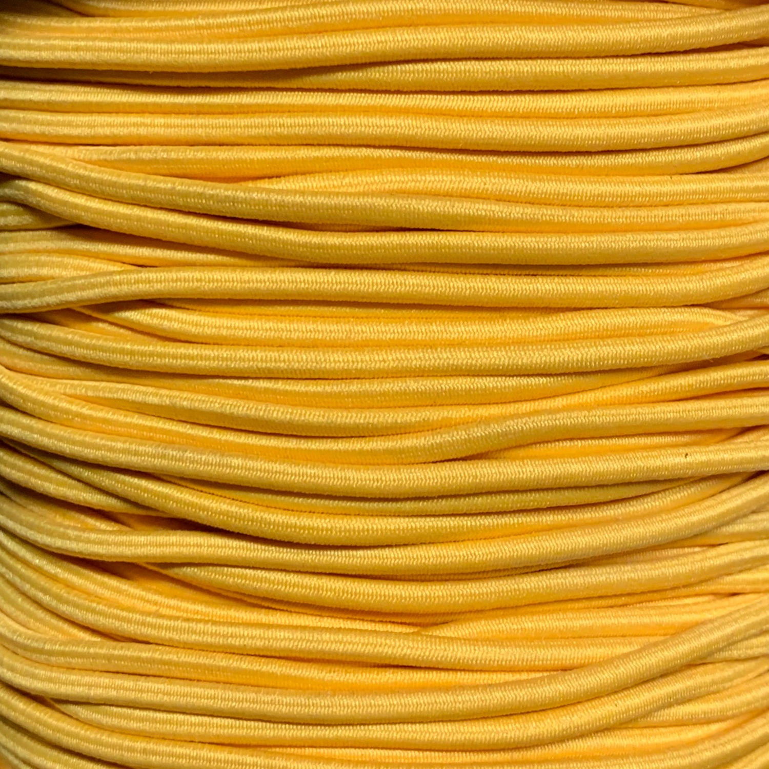 Elastic Round Cord - Mustard (2.5mm)