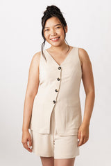 Named - Asteri Button Down Dress & Vest Pattern