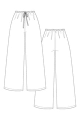 Named - Aulio Elastic Waist Shorts & Trousers Pattern