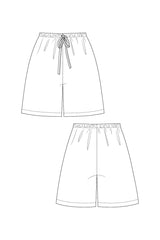 Named - Aulio Elastic Waist Shorts & Trousers Pattern