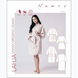 Named - Lahja Dressing Gown Pattern (UK XS-XXL)