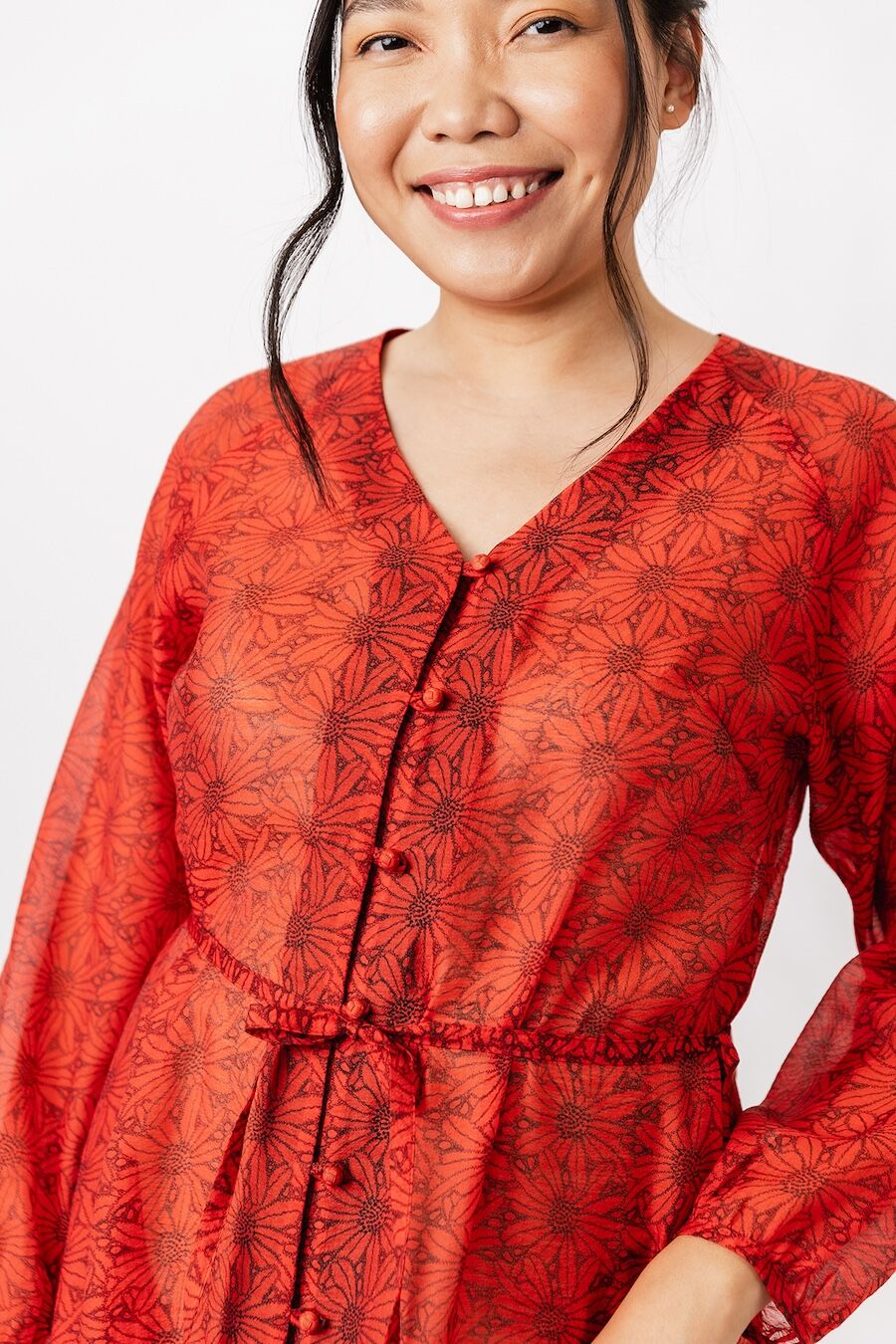 Named Maite Raglan Sleeve Tunic   Dress Pattern 8