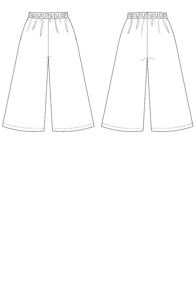 Named - Ninni Culottes Pattern (UK 4-28)