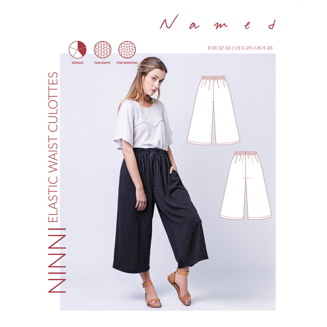 Named - Ninni Culottes Pattern (UK 4-28)