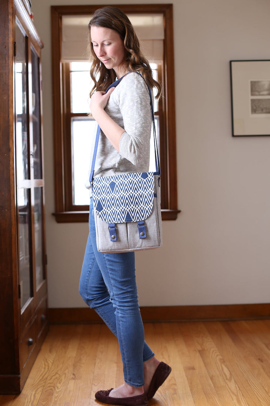 Noodlehead - Campfire Messenger Bag Pattern