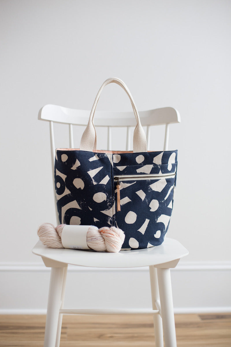 Noodlehead - Crescent Tote Pattern