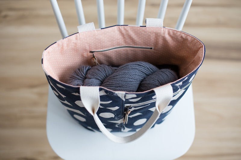 Noodlehead - Crescent Tote Pattern