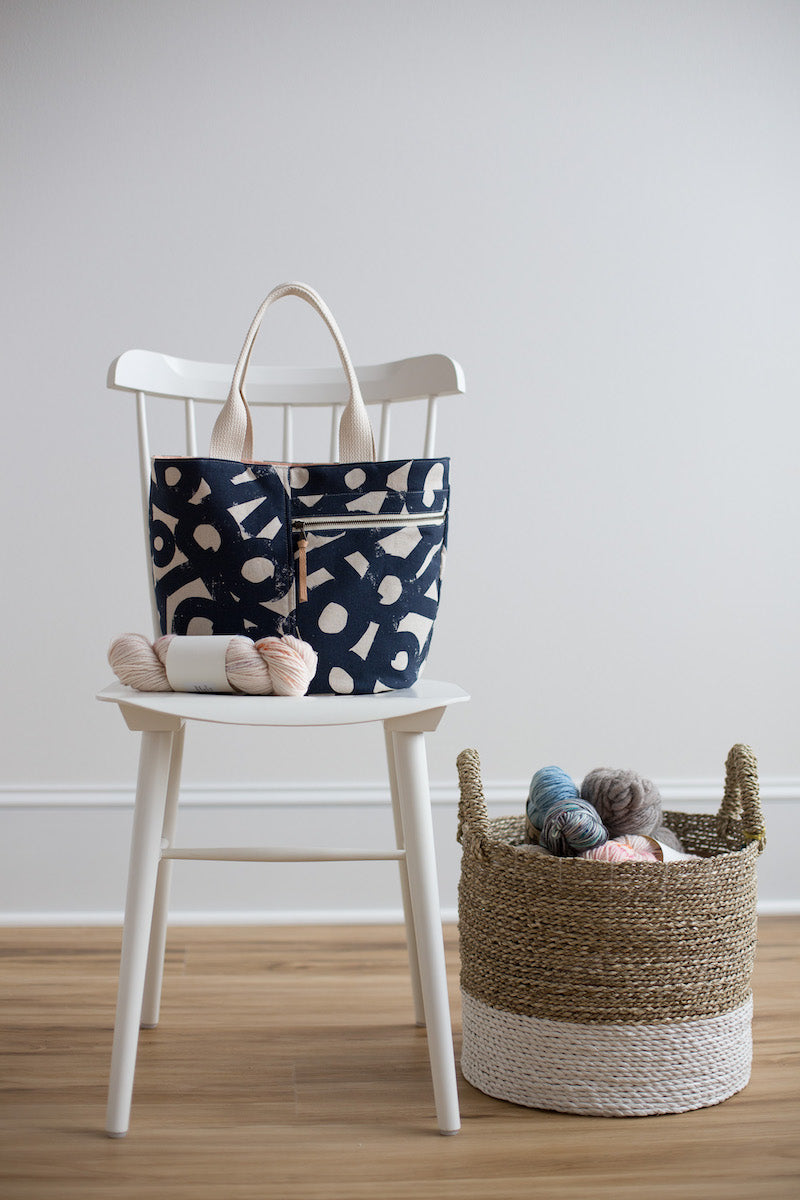 Noodlehead - Crescent Tote Pattern