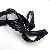 Stretch Lace Trim - Black