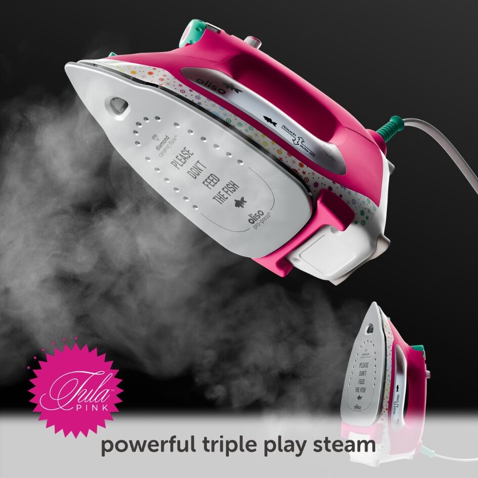 Oliso Smart Iron | TG1600 Pro Plus | Tula Pink – Croft Mill
