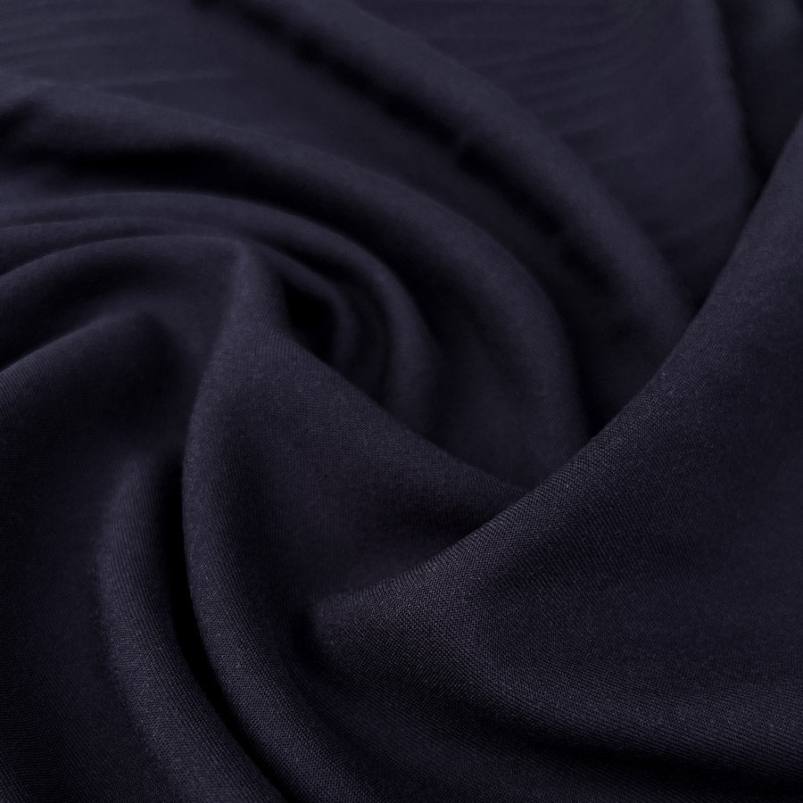 Oliver Viscose Twill - Navy