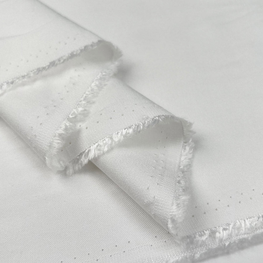 Oliver Viscose Twill - Soft White