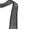 Open Grid Crochet Ribbon - Black