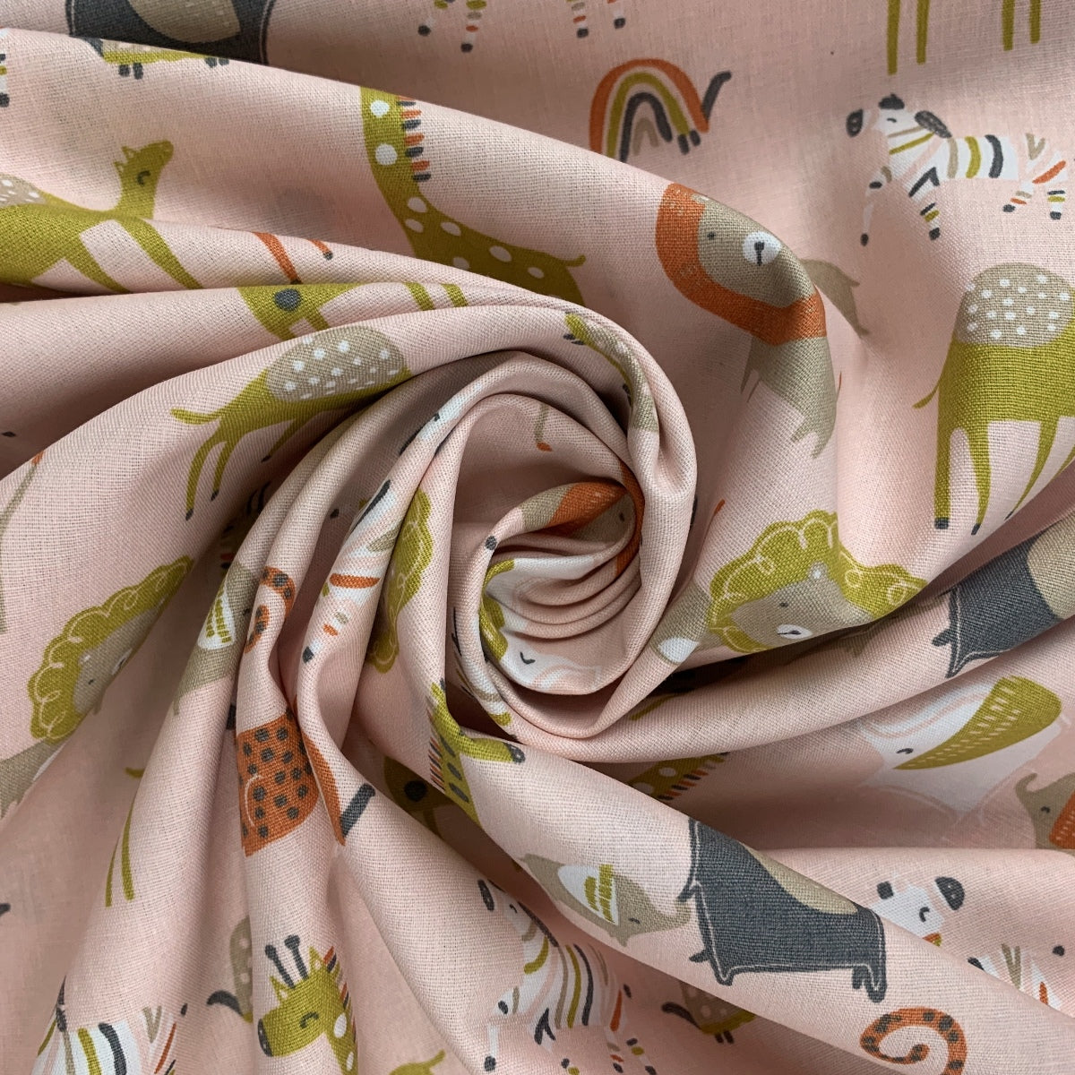 Organic Cotton - Safari - Pink