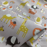 Organic Cotton - Safari - Grey