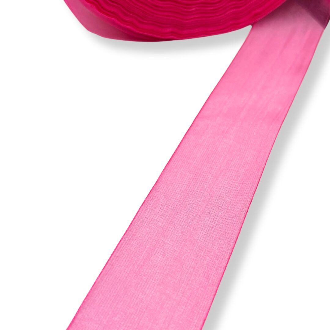 Organza Ribbon - Pink (38mm)