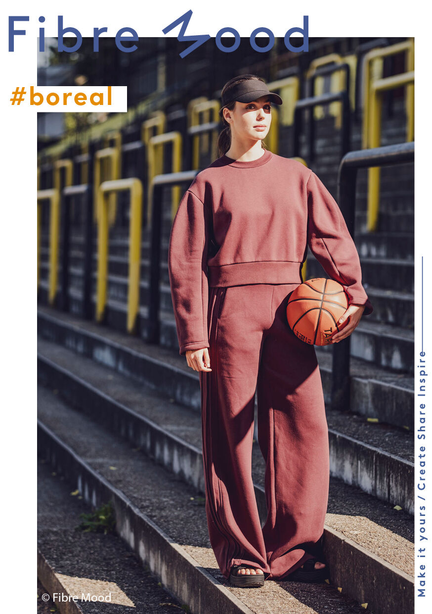 Fibre Mood - Boreal Match - Dark Rust Rib