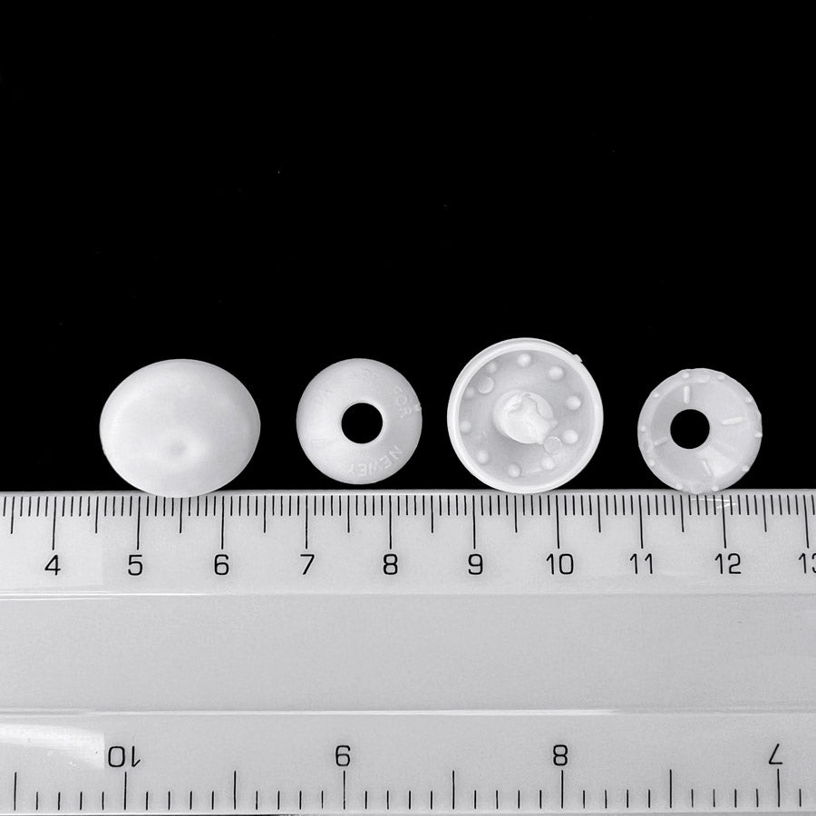 Pack of 5 Medium Self Cover Buttons (19mm)