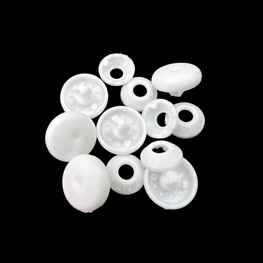 Pack of 6 Small Self Cover Buttons (11mm)