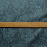 Paisley Changeant Lining - Slate Grey