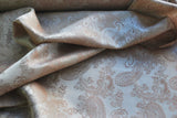 Paisley Changeant Lining - Gold