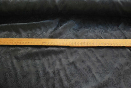 Paisley Changeant Lining Black Ruler