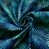 Poplin Print - Palm Beach - Turquoise