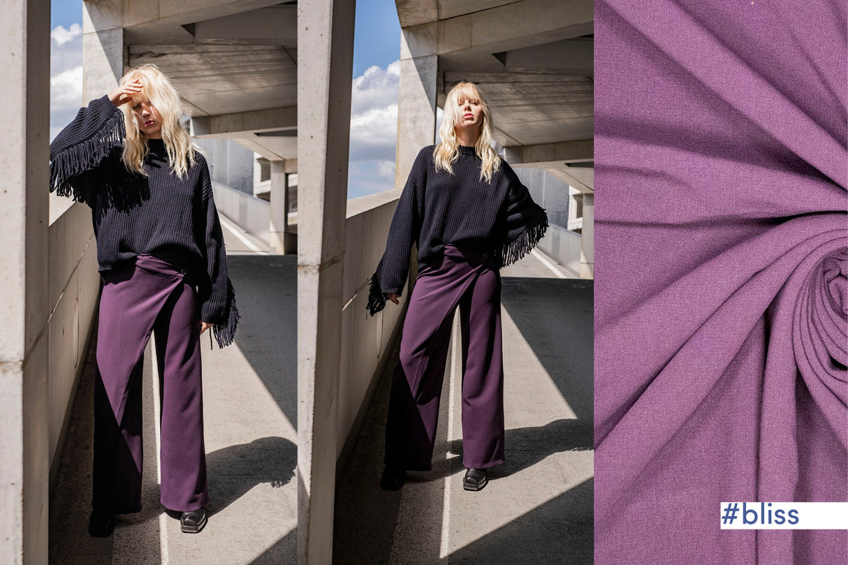 Fibre Mood - Heavy Crepe - Plum