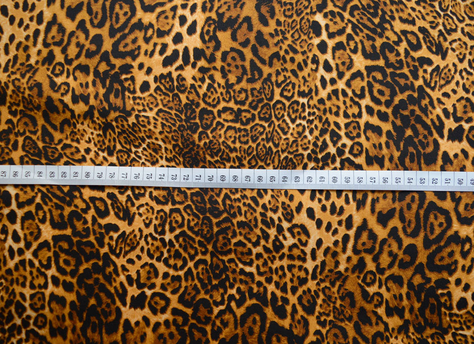Poplin Print - Persian Leopard