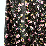 Pima Cotton Lawn - Bloom And Wild - Black