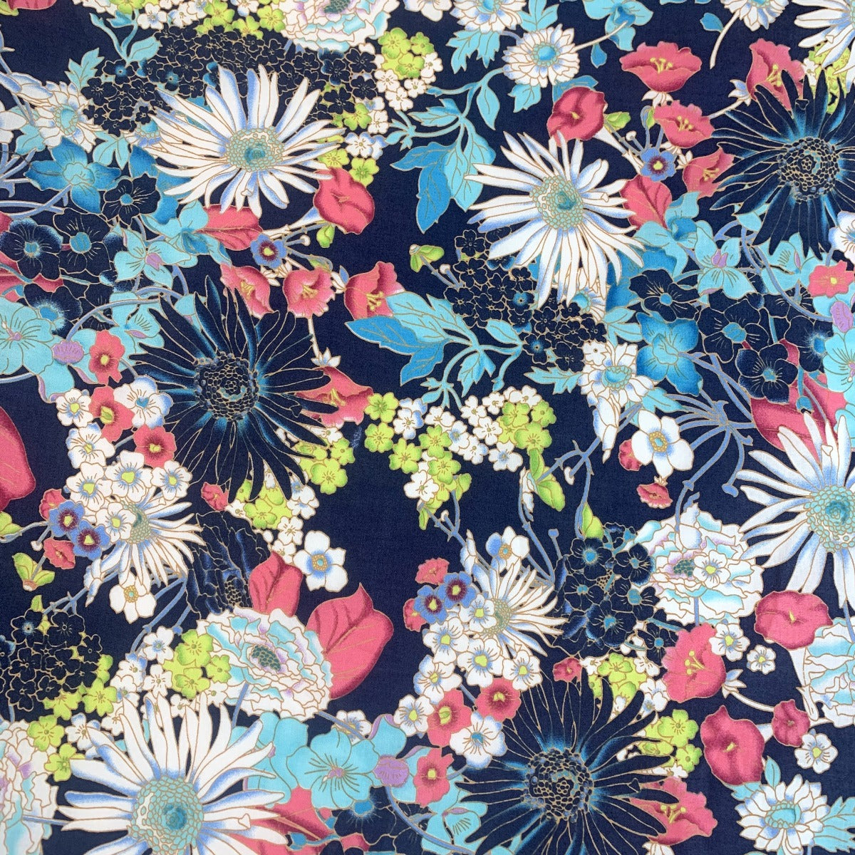 Pima Cotton Lawn - Flourishing Floral