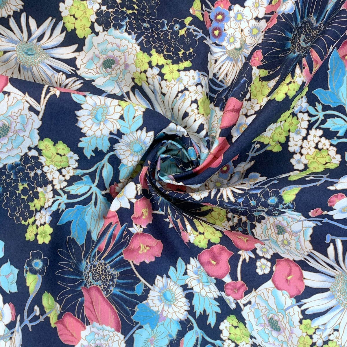 Pima Cotton Lawn - Flourishing Floral