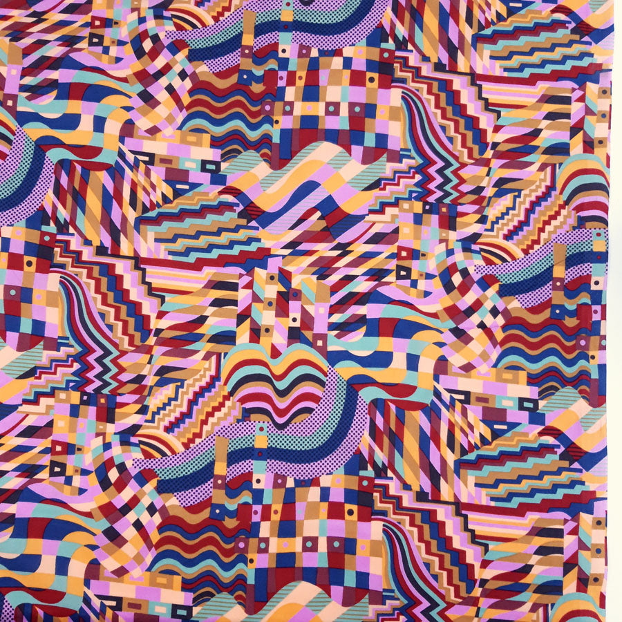 Pima Cotton Lawn - Gustav - Lilac