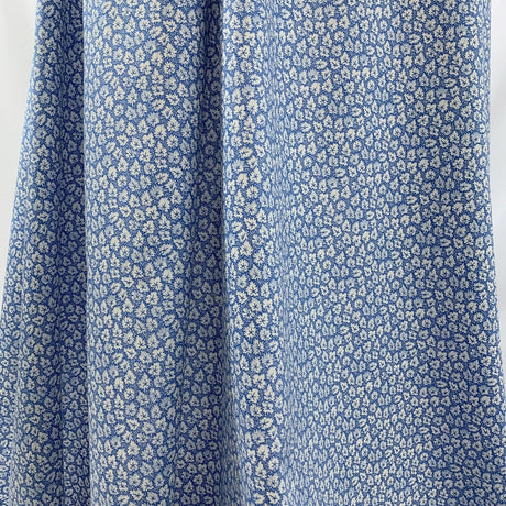 Pima Cotton Lawn Leaf Sky Fine Cotton Lawn Leaf Pattern Close Up Drapefabric Photo Custom