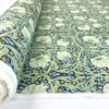 Pima Cotton Lawn - Morris - Navy & Mint