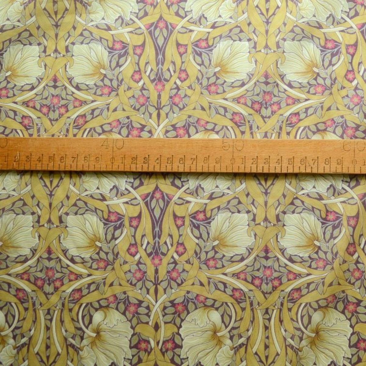Pima Cotton Lawn - Morris - Ochre