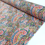 Pima Cotton Lawn - Devine Paisley - Pink