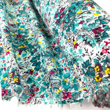 Pima Cotton Lawn - The Garden Of Shakespeare - Teal