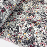 Pima Cotton Lawn - The Garden Of Shakespeare - Pink & Grey