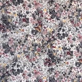 Pima Cotton Lawn - The Garden Of Shakespeare - Pink & Grey
