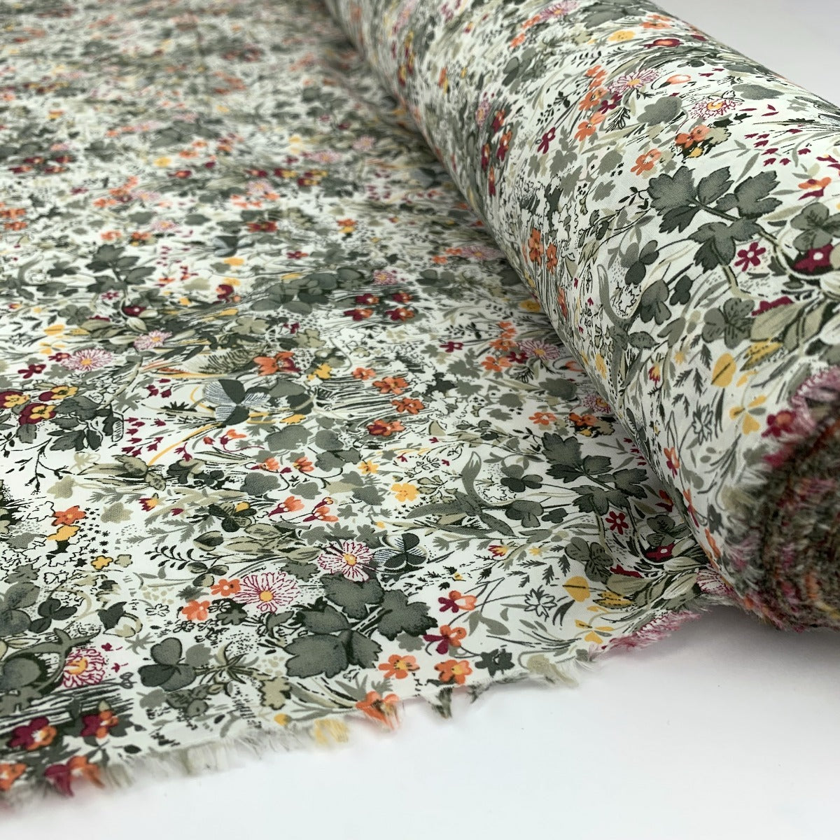 Pima Cotton Lawn - The Garden Of Shakespeare - Sage